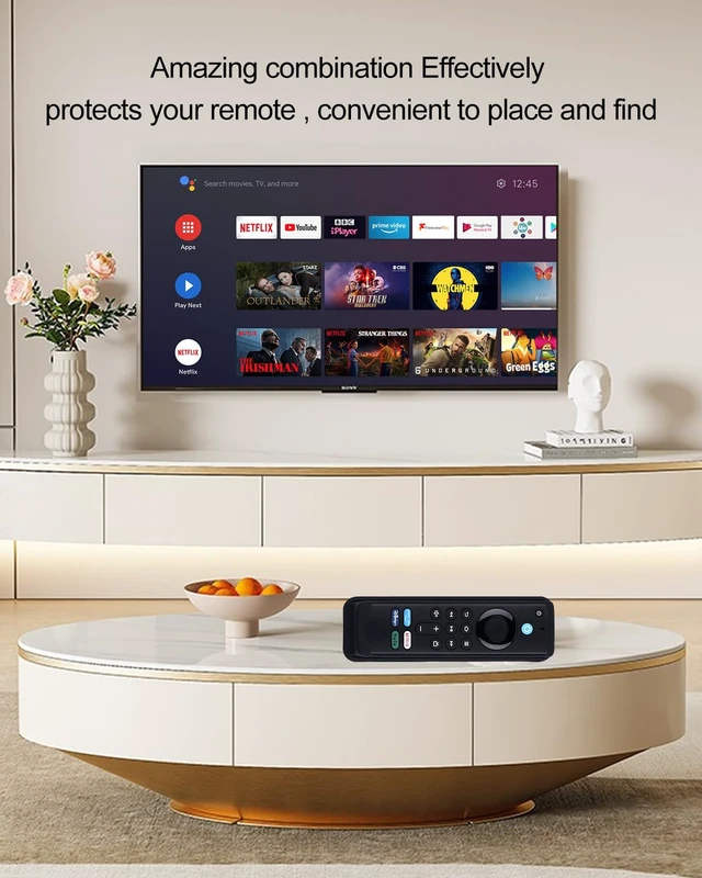 Alt view image 2 of 2 - iPazzPort Wireless Keyboard for Fire Stick & Fire TV | Bluetooth Mini Keyboard with Voice Remote Case Compatible with 4K Max/TV Cube, Insignia/Toshiba/Pioneer Smart TVs