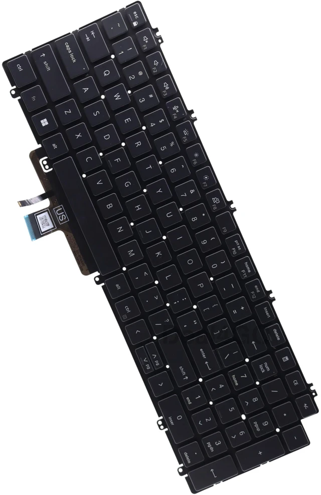 Alt view image 4 of 6 - Deal4GO Laptop Backlit Keyboard N7N16 RHGTP T9DR1 Replacement for Dell Precision 7780 7680 7670 7770 Latitude 5540 5520 5530 3550 3540 3571 3581