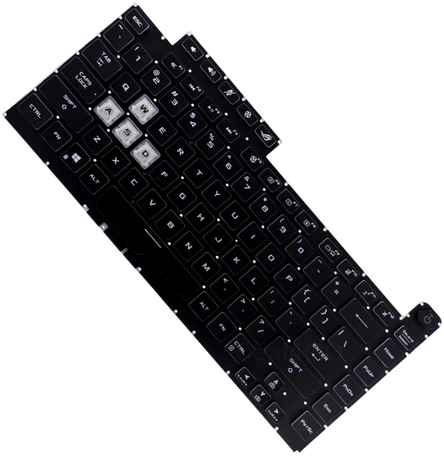 Main image of Deal4GO 4-Zone RGB 16-pin Backlit Keyboard Replacement for ASUS G531GW G531GV G512LW G512LWS G512LU GL531GV GL531GW G512LV-ES74