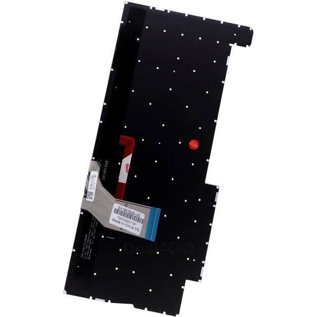 Alt view image 2 of 5 - Deal4GO 4-Zone RGB 16-pin Backlit Keyboard Replacement for ASUS G531GW G531GV G512LW G512LWS G512LU GL531GV GL531GW G512LV-ES74