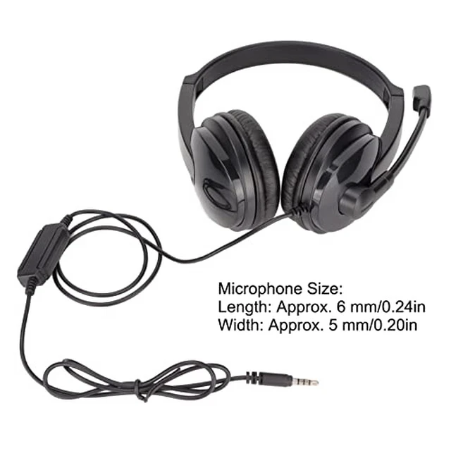 Alt view image 2 of 7 - SUNGOOYUE Gaming Headset, Wired with Noise Canceling Microphone 40mm Driver Ergonomic Comfort for PC Computer Laptop Video Games