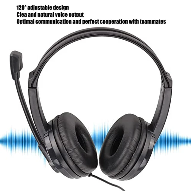 Alt view image 3 of 7 - SUNGOOYUE Gaming Headset, Wired with Noise Canceling Microphone 40mm Driver Ergonomic Comfort for PC Computer Laptop Video Games