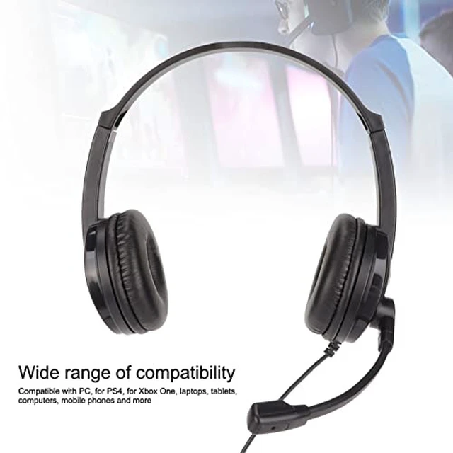 Alt view image 5 of 7 - SUNGOOYUE Gaming Headset, Wired with Noise Canceling Microphone 40mm Driver Ergonomic Comfort for PC Computer Laptop Video Games