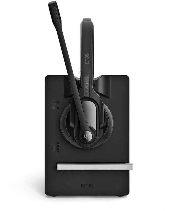 Main image of EPOS Impact D 30 USB ML - Wireless DECT Dual Ear Headset for a Direct Connection to a PC/Softphone, Black