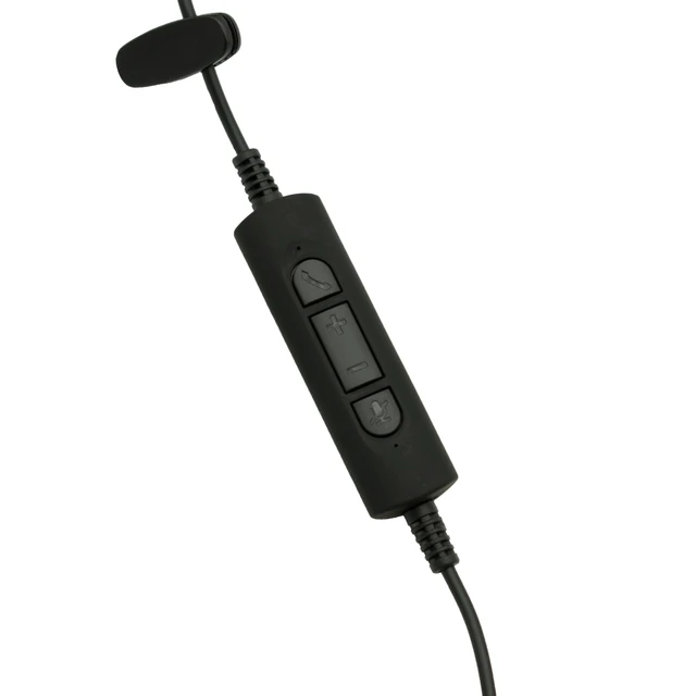 Alt view image 3 of 7 - Axtel One Stereo Headset Noise-Cancelling Microphone, 40mm HD Speakers, Inline Call Control, Ultra-Lightweight, All-Day Comfort USB-A & USB-C Compatible Office, Call Center & Remote Work