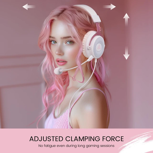 Alt view image 6 of 7 - EKSA E900 Wired Gaming Headset with Microphone for PS4, PS5, Xbox | Detachable Noise Canceling Mic, 3D Surround Sound, Wired Headphone for PS4, PS5, Xbox, Computer, Laptop, Switch, Handheld
