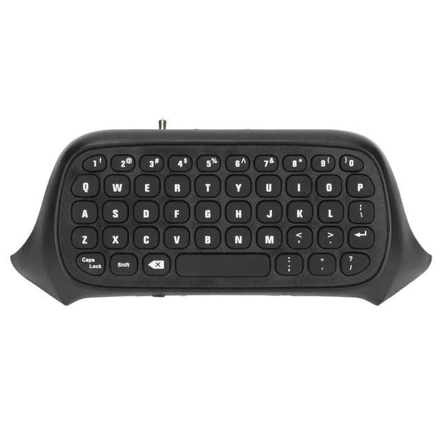 Alt view image 4 of 7 - GOWENIC Game Controller Keyboard with Sound and Headset Jack for Series X and S (Black)