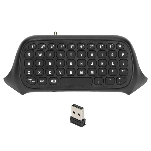 Alt view image 6 of 7 - GOWENIC Game Controller Keyboard with Sound and Headset Jack for Series X and S (Black)