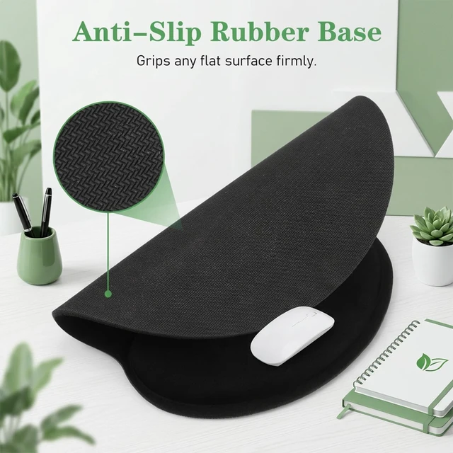 Alt view image 3 of 7 - 10 Pcs Mouse Pad Set, 5 Wrist Rests and 5 Keyboard Pads | Mouse pad: 9×9.85" / 23×25cm; Wrist rest: 3.35×17.3" / 8.5×44cm Ideal for office, gaming, long hours & home workstations
