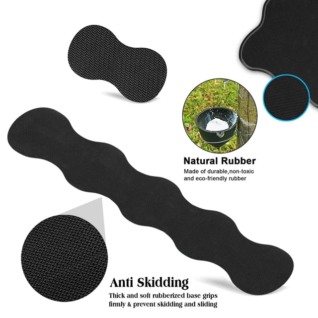 Alt view image 5 of 6 - FGDRFGRW 4 in 1 Desk Mat Set,Mouse Pad with Keyboard Wrist Rest,Wave-Shaped Design,Non-Slip Rubber Base,Waterproof,for Home,Office,Gaming,Green Plant Leaf