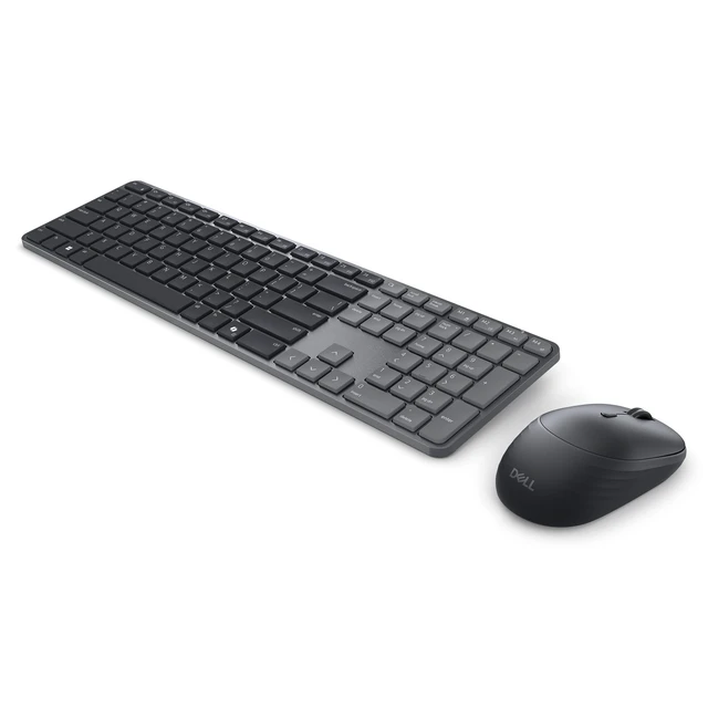 Alt view image 4 of 7 - Dell Pro 7 Slim Keyboard and Mouse - KM726 - US English