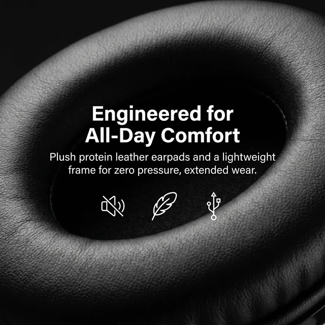 Alt view image 3 of 7 - USB Computer Headset with Noise Cancelling Microphone, Ultra Comfort Wired On-Ear Headphones, In-line Control for Desktop & Chromebook, Call Center Video Conference Online Class(USB+3.5mm, Black)