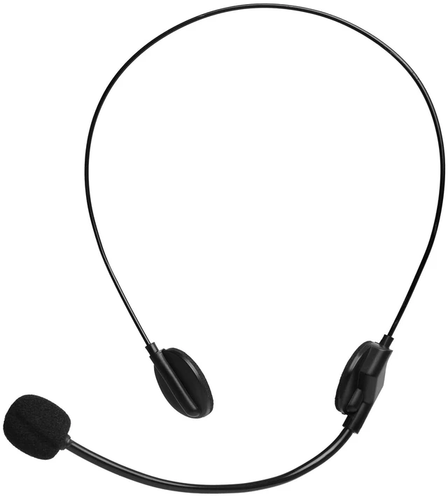 Main image of PPER-Jie Fake Microphone Headset Custume Fake Mic Headset for Halloween Party Costume