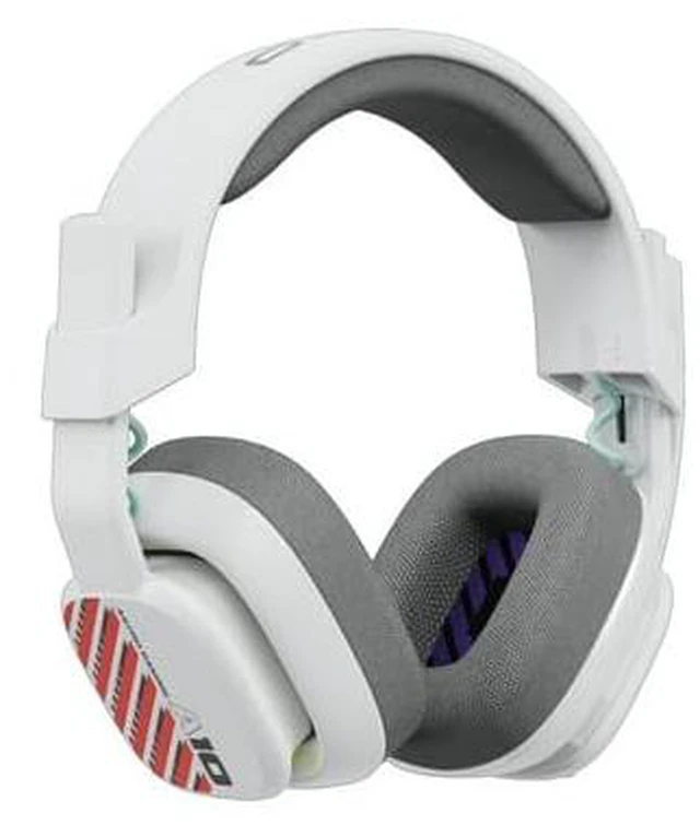 Alt view image 4 of 7 - Logitech G Astro A10 Gen 2 Wired Gaming Headset - White/PS Edition | 3.5mm Headphone Jack, 32mm Drivers, Flip-to-Mute Mic, Over-Ear Cup Design