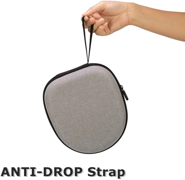 Alt view image 7 of 7 - Ginsco Universal Headphone Case Compatible with JBL Tune 510BT 720BT, Sony WH-CH 720N/WH-CH520, with Sony/JBL/Soundcore Q20i Q30/BERIBES/TOZO/KVIDIO etc Wireless Headphones Gray