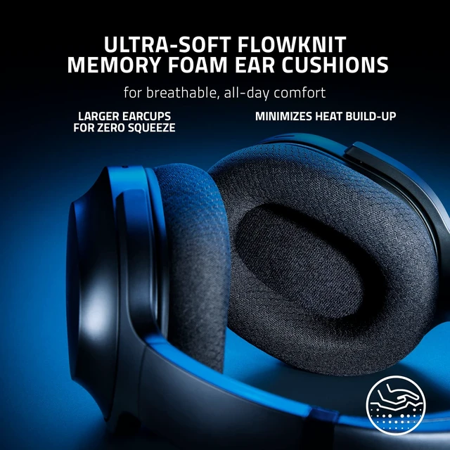 Alt view image 5 of 6 - Razer Barracuda Wireless Gaming & Mobile Headset, 2.4GHz + Bluetooth, Black | Integrated Noise-Cancelling Mic, 50mm Drivers, 40 Hr Battery, for PC, PlayStation, Switch 2, Android, iOS