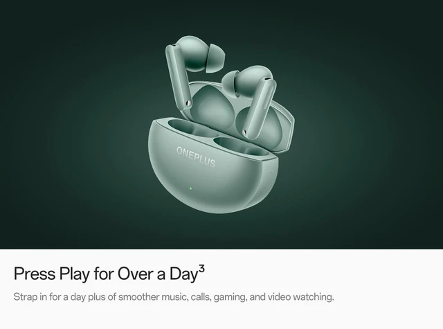 Alt view image 5 of 7 - OnePlus Buds 4, Bluetooth Wireless Earbuds, Storm Gray, E513A, in-Ear Headphones with Active Noise Cancellation
