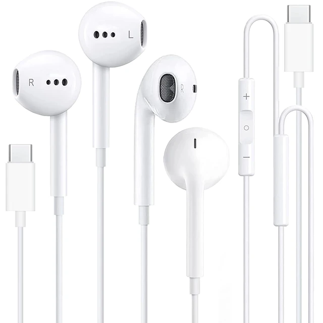 Main image of USB C Headphones Wired for iPhone 17/16, Type C Earphones with Microphone & Remote Noise Cancelling Earbuds for iPhone 16/15 Pro Max, iPad, Galaxy S23/S22/S21/S20, Pixel 7/6/5/4