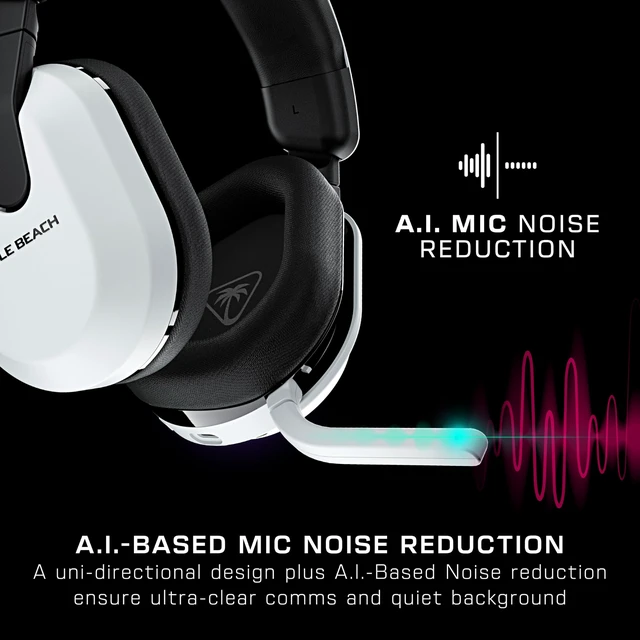 Alt view image 3 of 7 - Turtle Beach Stealth 600 Wireless Multiplatform Gaming Headset for PS5 & PC | PlayStation, PS4, Bluetooth, 50mm Drivers, Rechargeable 80-Hr Battery, Noise-Cancelling Flip-to-Mute Mic, Memory Foam