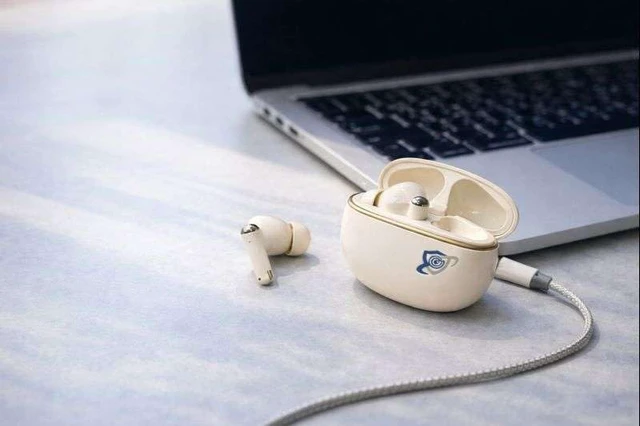 Alt view image 3 of 4 - Military-Grade AES 256 Hardware Encrypted Earbuds 2 Pairs (4 Earbuds Total) | Off-Grid Voice Encryption, No Apps, No Cloud, No Trace - Executive Protection Secure Communication Device