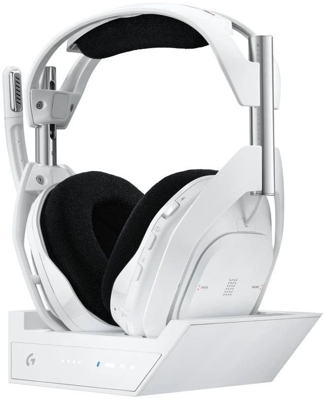 Main image of Logitech G Astro A50 X Multi-Platform Wireless Gaming Headset - White | For PS5, Xbox, PC, Switch - PLAYSYNC Video & Audio Switcher, HDMI 2.1 4K 120Hz VRR, 24bit/48kHz, <24hr Battery, 2.4GHz & BT