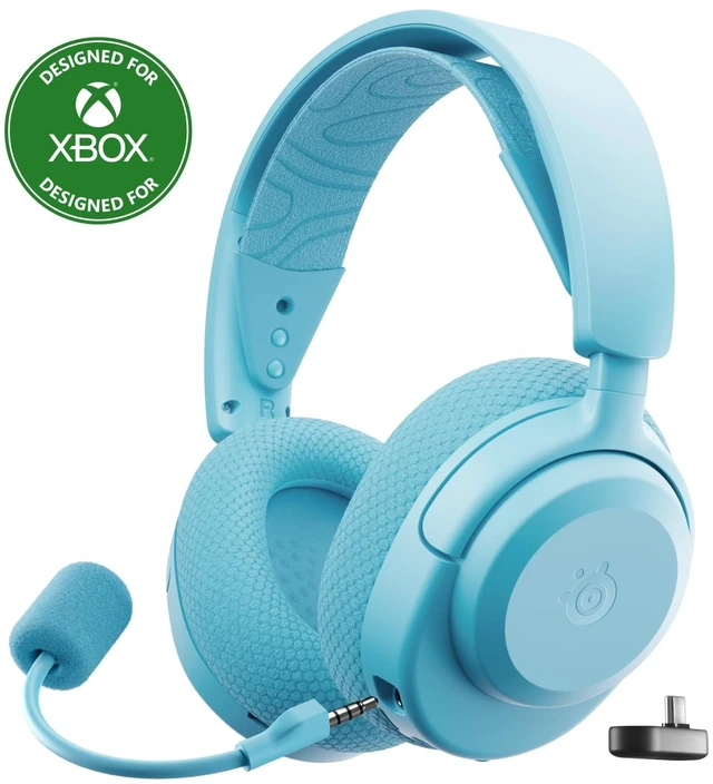 Main image of SteelSeries Arctis Nova 3X Wireless Multi-Platform Gaming Headset - Aqua | Mobile App Control 40 HR Battery Neodymium Magnetic Drivers 2.4GHz/Bluetooth Xbox, PS5, PC, Switch, Mobile