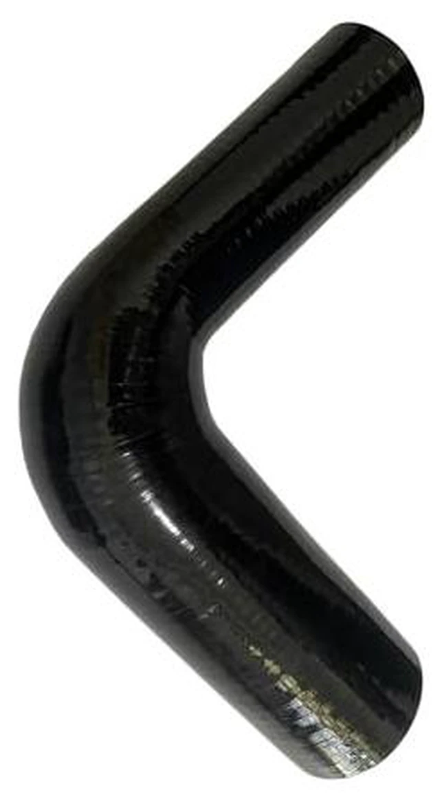 Alt view image 6 of 7 - 1.75"-2.5" 90 Degree Reducer Silicone Elbow Coupler 7" Leg Length