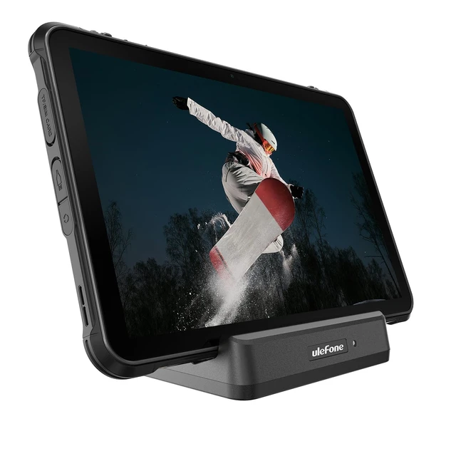 Alt view image 6 of 7 - Ulefone Rugking Pad Series 18W Desk Charging Dock, Dual Output, Wireless Charging Station for Ulefone Rugking Pad Series, Not Charger