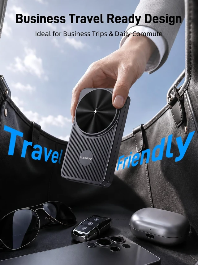 Alt view image 4 of 7 - 3 in 1 Wireless Charging Station for Samsung, Foldable Wireless Charger | ELECDOV Magnetic Wireless Charger for Galaxy S26/S25/Z Fold 7/Flip 7, Travel Watch Charger Stand for Galaxy Watch 8/Buds 4
