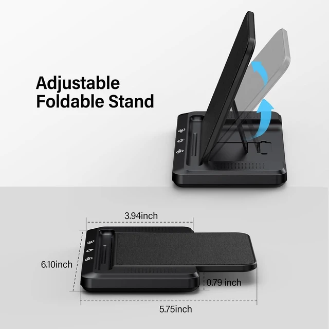 Alt view image 6 of 7 - Audiobook Speaker | Wireless Charging Dock for Kindle Signature Editions | Compatible with iPhone,Kindle Paperwhite Signature Editions(2022&2024), Kindle Colorsoft Signature Edition(32GB), Accessories