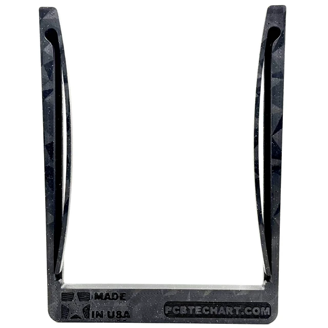 Alt view image 2 of 7 - (Update) Charging Alignment Adapter for Chevy Silverado, GMC Sierra, Hummer EV & Other Vertical Wireless Charging Pads Compatible with All iPhone Models, Samsung & Google Pixels (Galaxy Black)