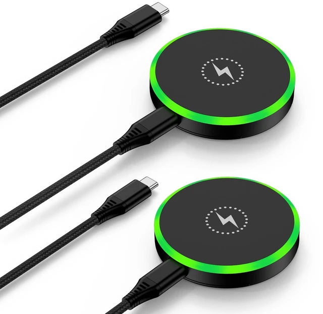 Main image of 25W Magnetic Wireless Charger Android Fast Charging Pad MagSafe Charger Mat for Samsung Galaxy S26 Ultra S26 S26+ Z Fold 8 Ultra Z Flip 8 S25 Ultra S25 Plus S24 S23 S22 iPhone 17 Pro Max 16 15,2 Pack