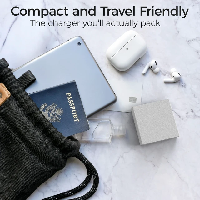 Alt view image 4 of 6 - 3 in 1 Magnetic Wireless Charger (White)