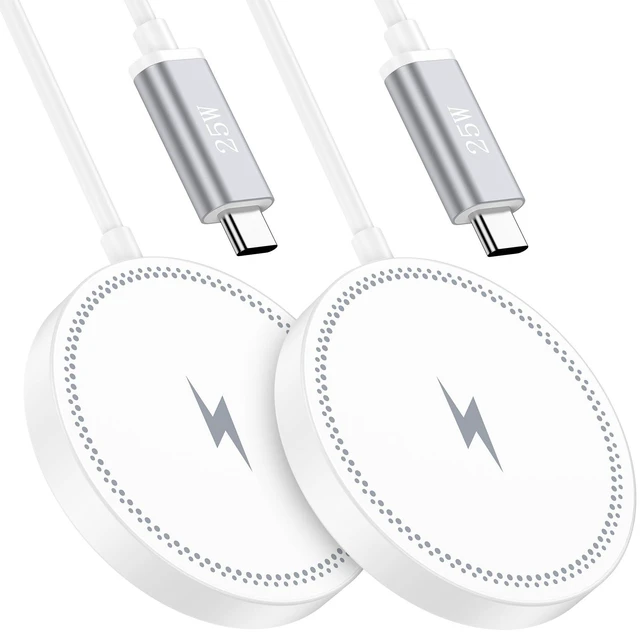 Main image of 25W Magnetic Wireless Charger Android Fast Charging Pad Magsafe Charger Mat for Samsung S26 Ultra S25 FE Pixel 11 Pro XL 10a 10 9a 9 Pro XL Fold iPhone 17e 16e 17 16 15 18 Pro Max AirPods Pro 4 3 2 Pr