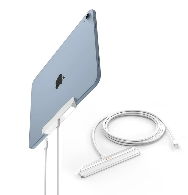 Main image of Magnetic Wireless Charger for iPad 10th 11th Generation,27W Fast | Charging Smart Connector Charger,Alloy material wireless charging pad,equipped with USB-C data cable (3, Feet)