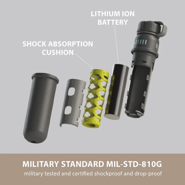 Alt view image 7 of 7 - ELECOM NESTOUT Portable Charger and Lamp, 15000mAh Outdoor Battery Power Bank, 32W USB-C Fast Charging PD, Battery and Light for Camping, 300 Lumen LED Lantern Lamp-1 - Blue Gray