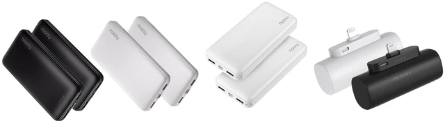 Main image of Miady 8-Pack Bulk 5000mAh + 10000mAh + 20000mAh portable chargers | Lightweightfor Backpack Travel CampingFlight-Safe