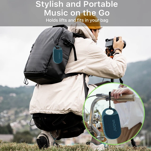 Alt view image 6 of 7 - JUOVI 20000mAh 45W Power Bank Portable Charger Clip Wireless Portable Bluetooth Speaker