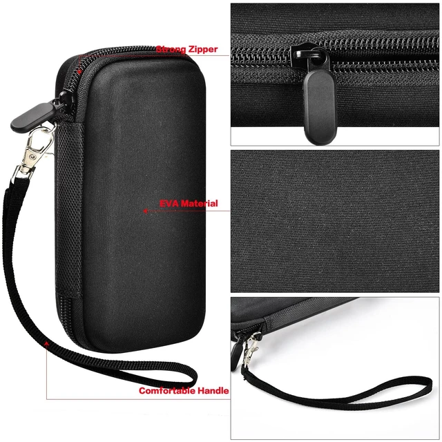 Alt view image 5 of 7 - Case for Anker Magnetic Battery 10,000mAh Foldable Wireless Portable Charger Bundle with Purse Bag Strap for JBL Boombox 4