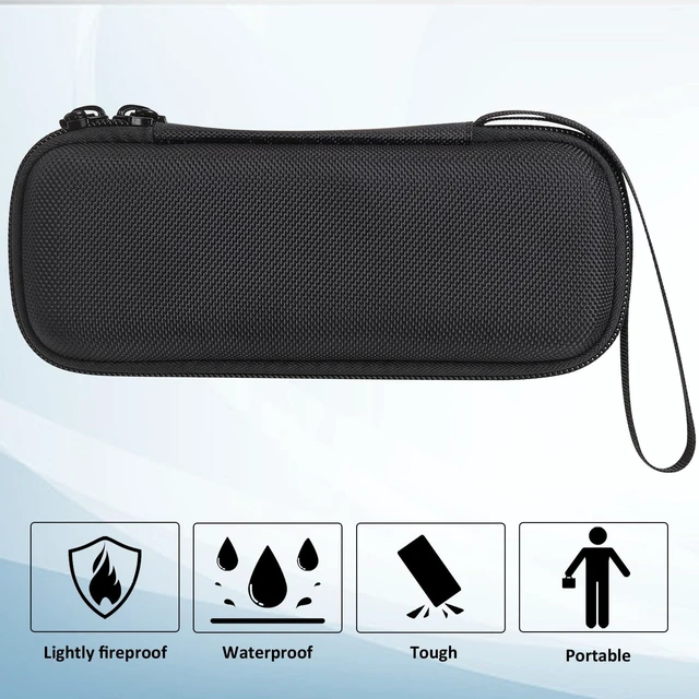 Alt view image 7 of 7 - khanka Hard Case for Anker Prime Power Bank 27650mAh 27k 250W,Black | EVA Hard Shell, Mesh Pocket Accessory Storage, Travel-Ready Storage for Anker Zolo A1695 Power Bank 25K 165W,Case Only