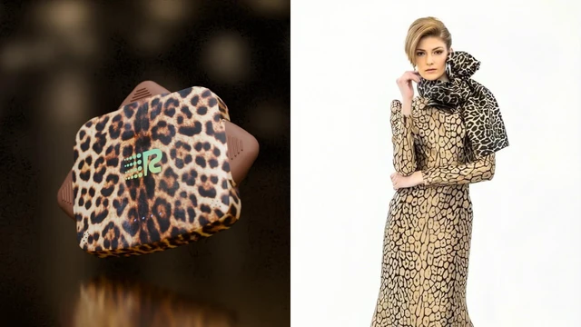 Alt view image 4 of 7 - Rush Charge Universe Mini Power Bank Portable Charger 3 in 1 Leopard | 3300mah, 2.4A, 3 in 1 Portable Charger Fast Charging Lightning, Type C, Micro-USB Pre-Charged Pass Through Charges 3 Devices