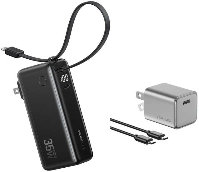 Main image of EF ECOFLOW Rapid 35W 3-in-1 Power Bank and 20W Wall Charger