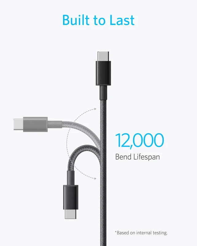 Alt view image 3 of 7 - Anker USB C to USB C Cable Zolo Power Bank, 10,000mAh 30W High-Speed Portable Charger