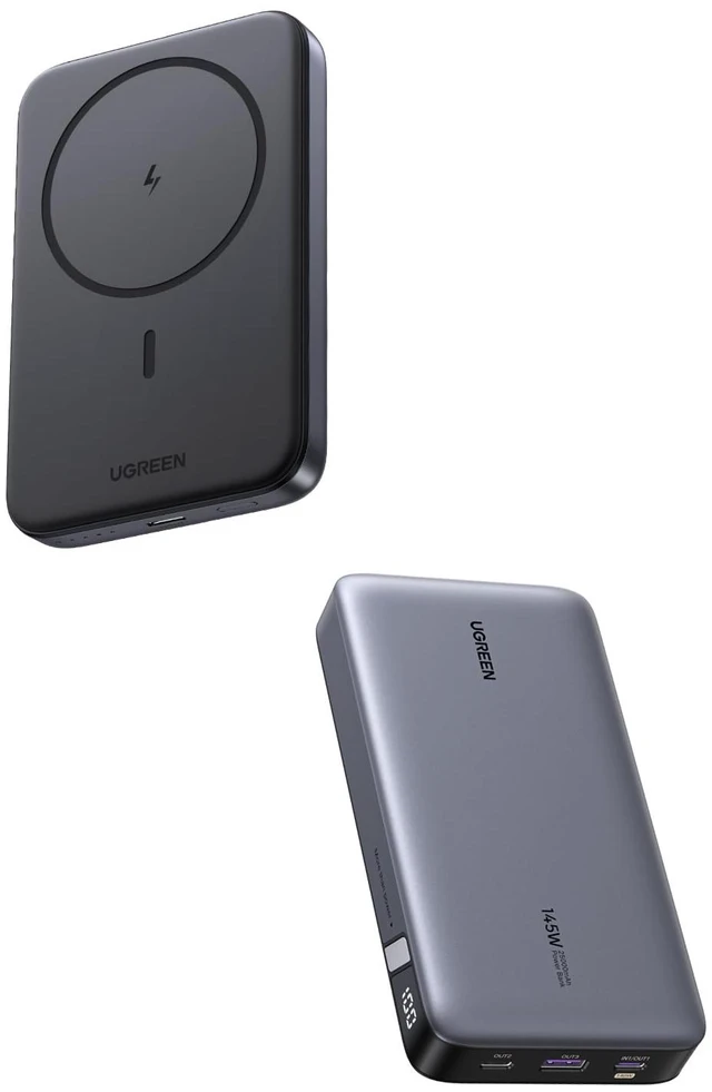 Main image of UGREEN 25000mAh 145W Power Bank Bundle with 10000mAh Magnetic Power Bank