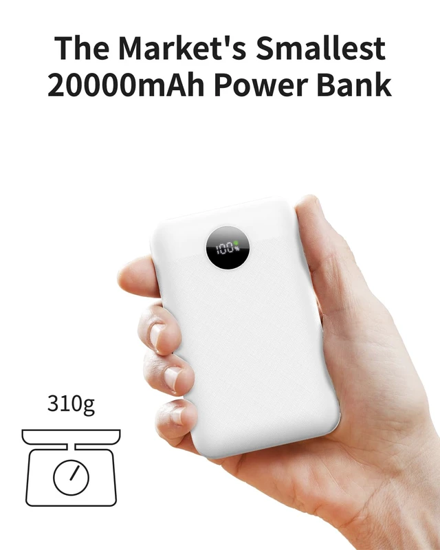 Alt view image 3 of 6 - OKZU 5V 2A USB 20000mAh Heated Vest Battery Pack, Power Bank for Heated Jacket, Hoodies, Stadium Seats, Fast Recharging Portable Charge for Heated Clothing, Camping Chair