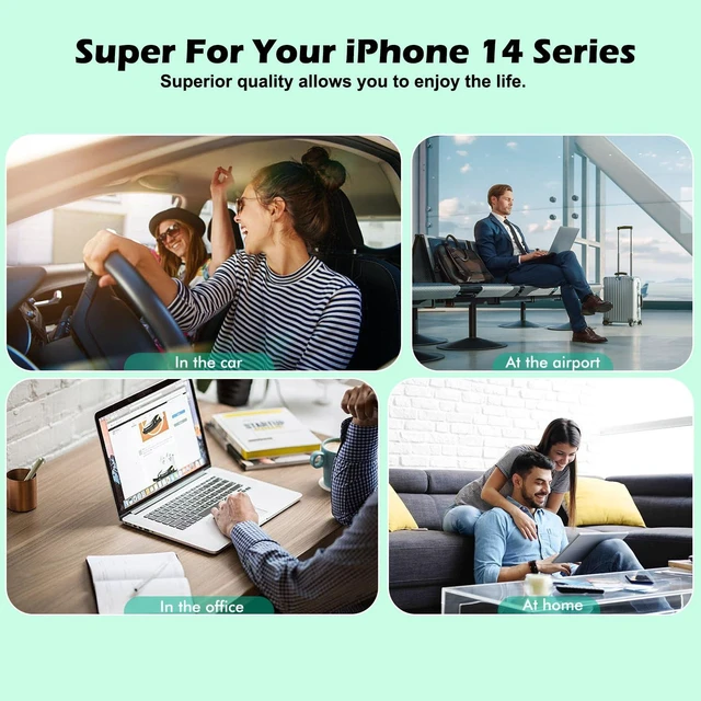 Alt view image 7 of 7 - iPhone Charger Fast Charging for iPhone 14,2PK Wall Block USBC Charger Plug with USB C to Lightning Charging Cable Cord Compatible with iPhone 14/14 Pro Max/13/13 Pro Max/12/12 Mini/11/XS/X/8Plus/iPad