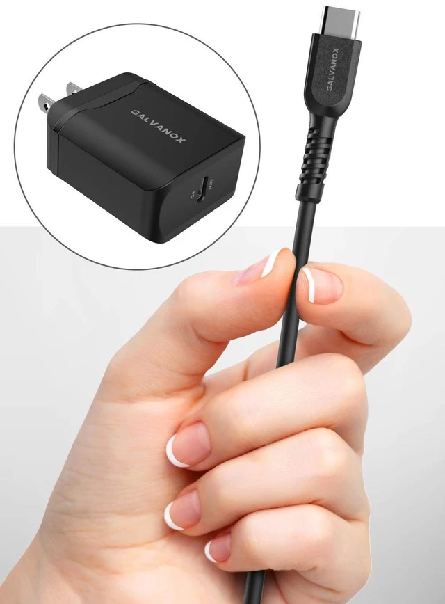 Alt view image 3 of 7 - Fast Charging Power Stand for iPhone and iPad Models - MFi Certified Lightning Dock with USB-C Wall Adapter (for All iPhone 12/13 /14 Models)