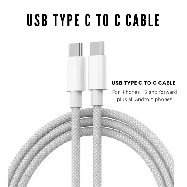 Alt view image 3 of 7 - Classy Chargers Bassad Hound Phone Charger Set, 35W Dual Port USB-A & USB-C Wall Charger for iPhone & Android, Cute Bassad Hound Gift