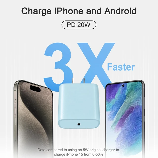 Alt view image 3 of 7 - iPhone 18 17 16 15 Charger Fast Charging USB C Charger Type C Charger 3Pack | Extra Long 10 FT USB C Cable for iPhone Duo/18 18/Pro/18 Pro Max/17/17 Pro/17 Pro Max/16/16 Max/15 /Samsung