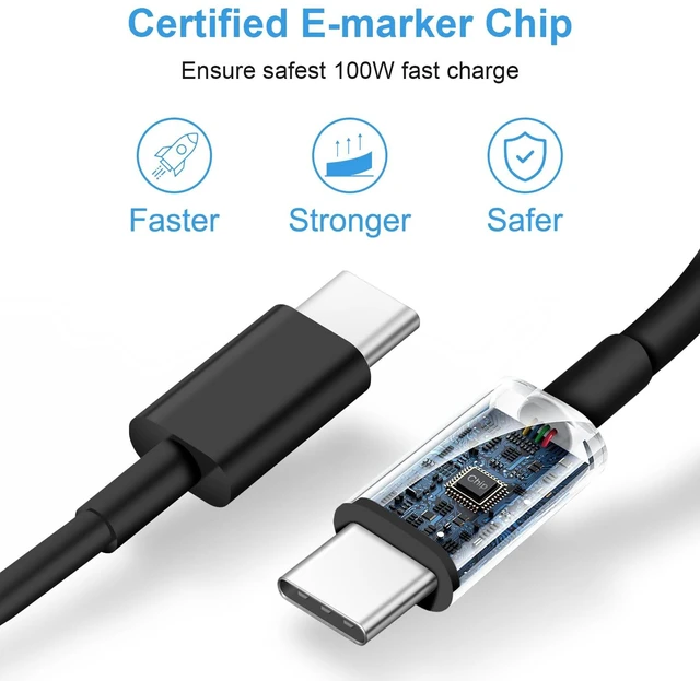 Alt view image 4 of 7 - iPhone 18 17 16 15 Charger 2 Pack USB C Charger with 10FT Long Cable, Black | 20W Type C Chagrers Compatible with iPhone 18/18 Pro/18 Pro max/iPhone Duo, iPhone 17/16/15 Series, iPad Pro, Android